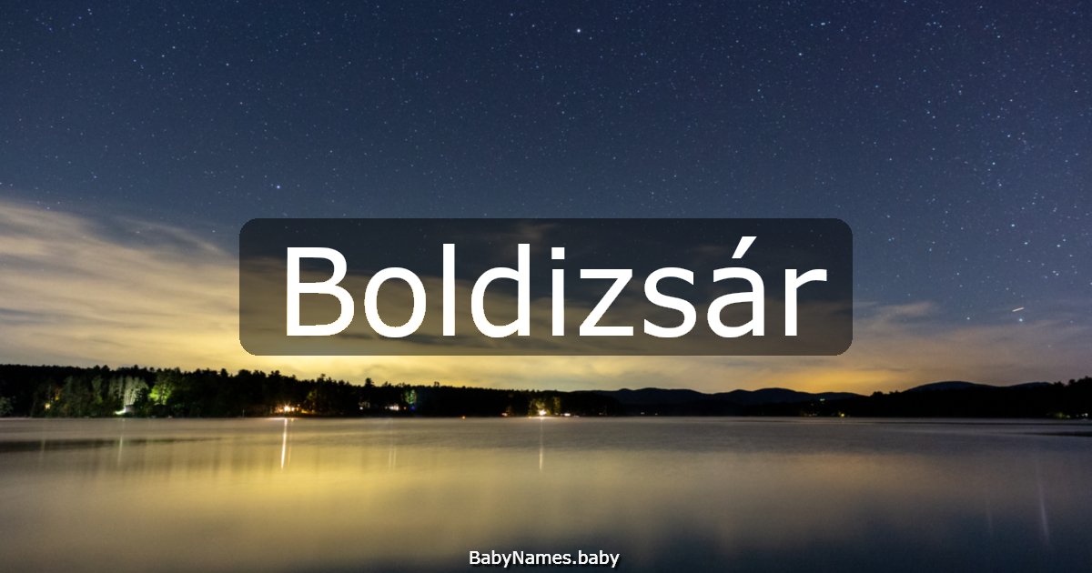 Boldizsár