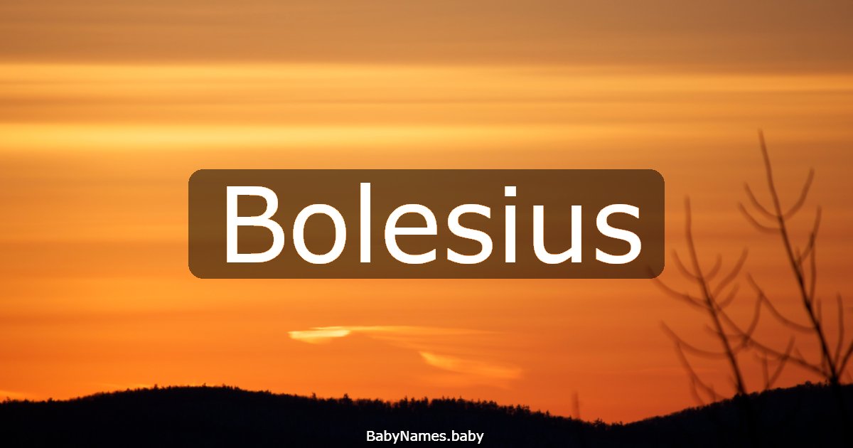 Bolesius