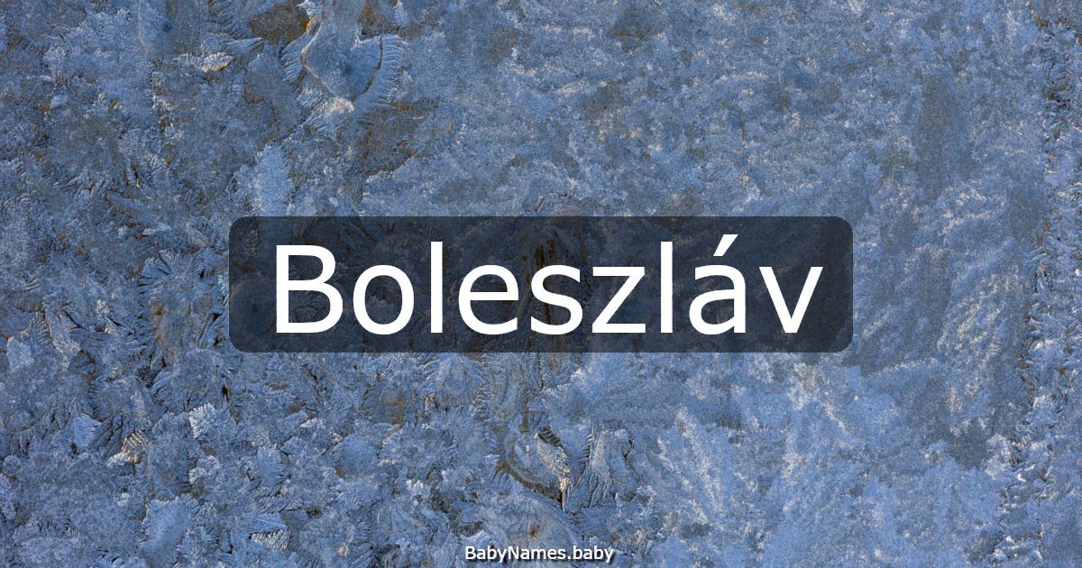 Boleszláv