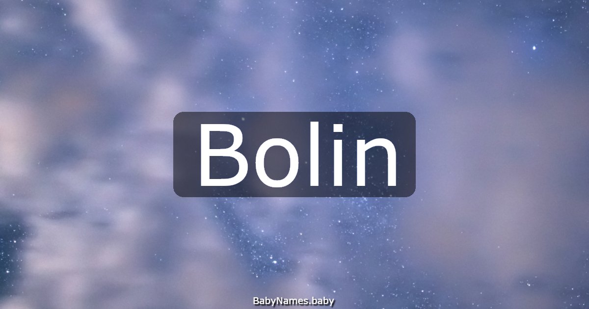 Bolin