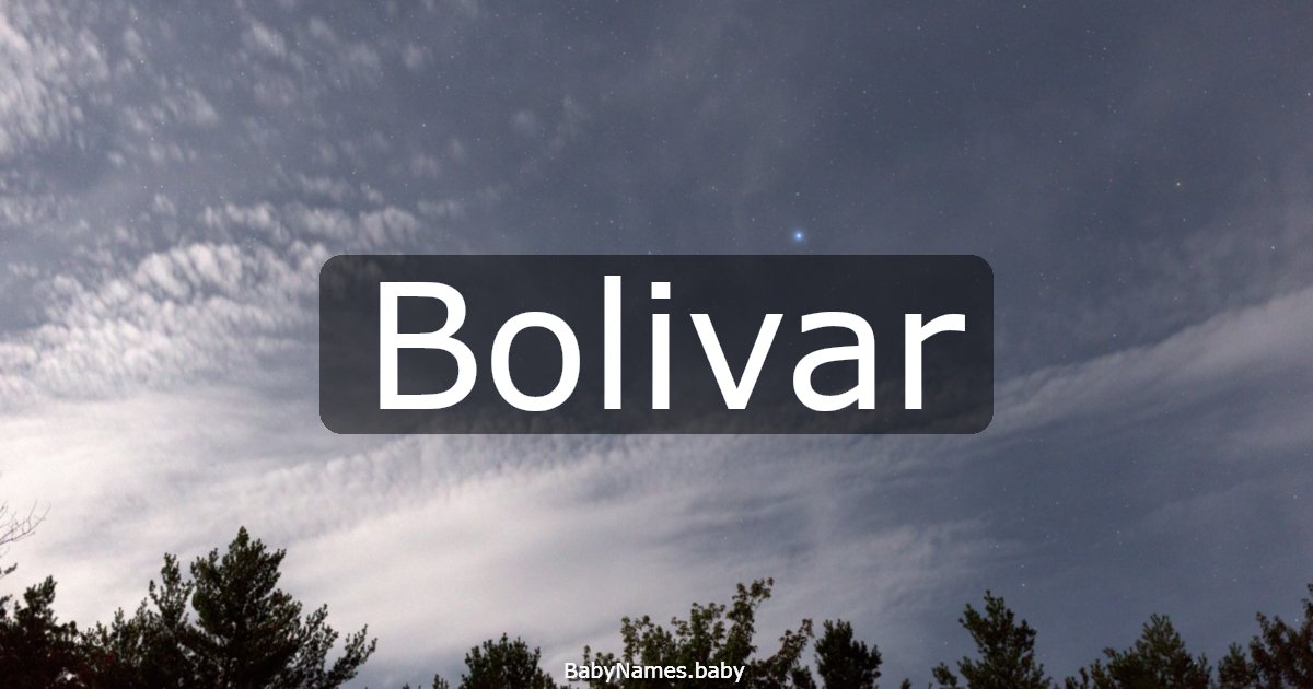 Bolivar
