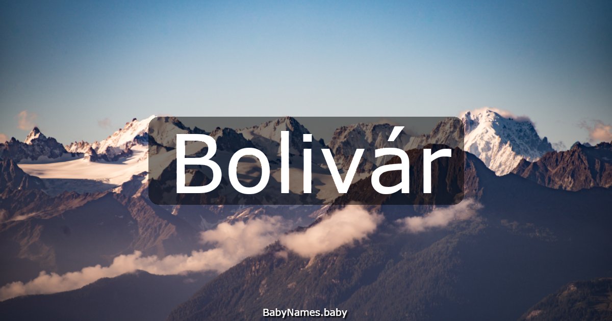 Bolivár