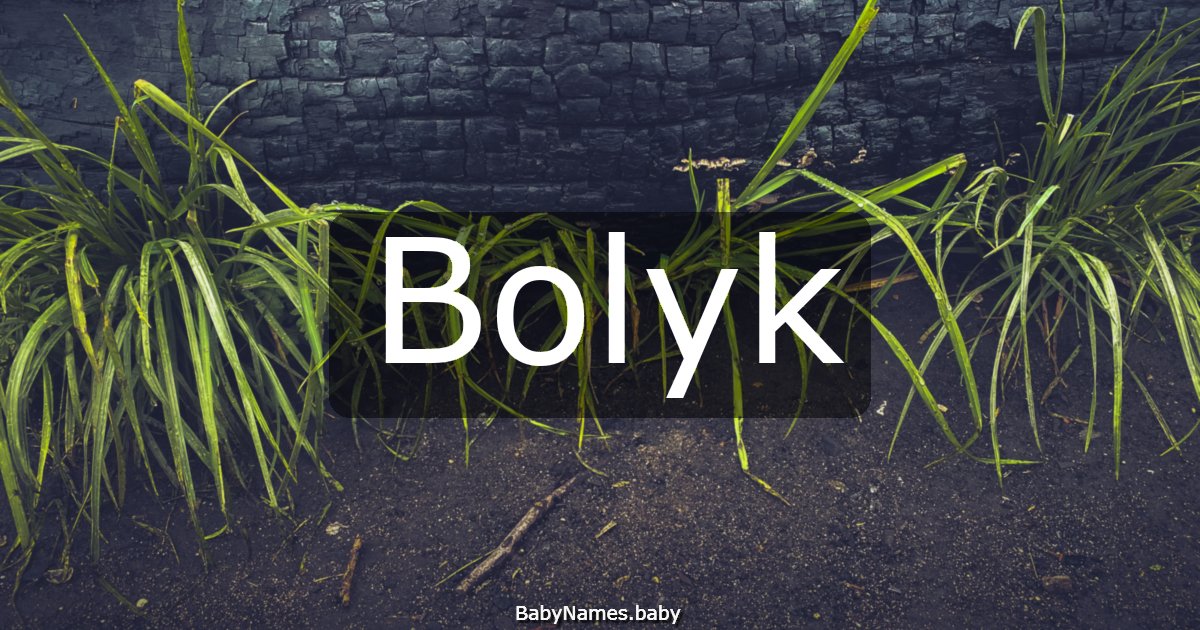 Bolyk