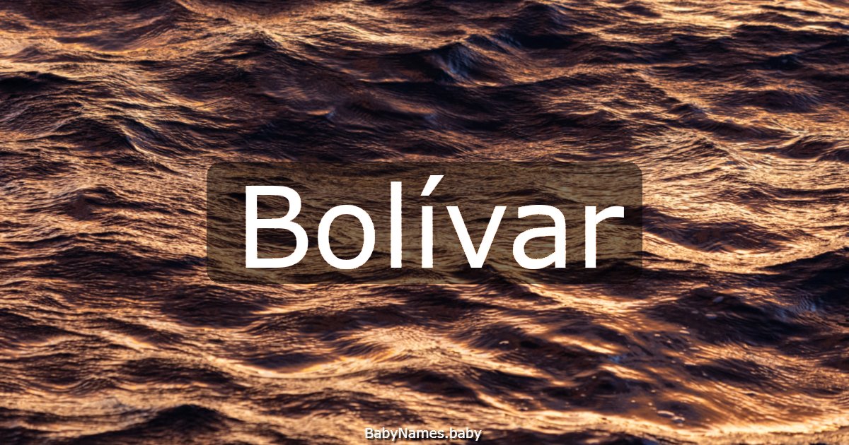 Bolívar