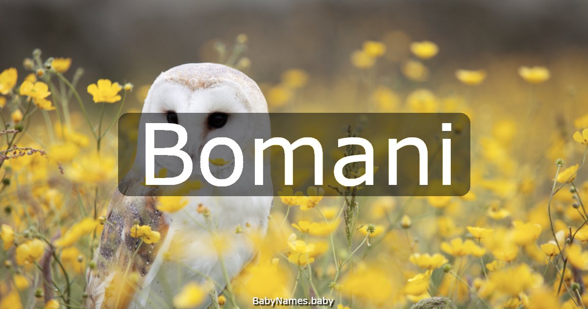 Bomani