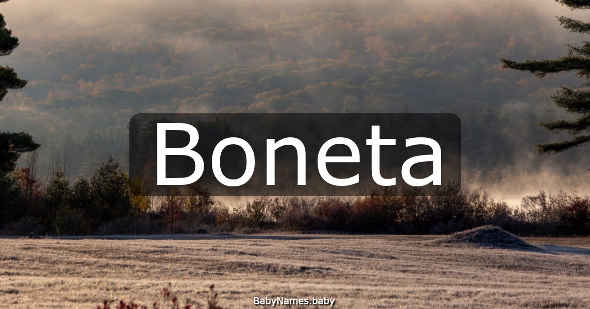 Boneta