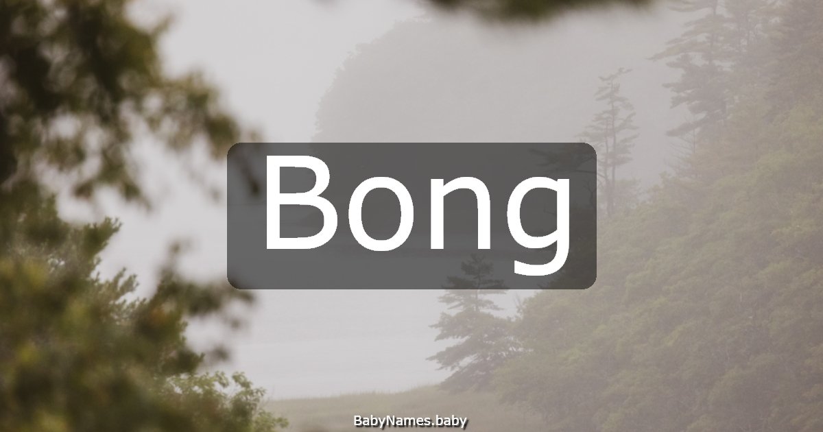 Bong