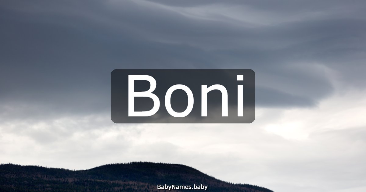 Boni
