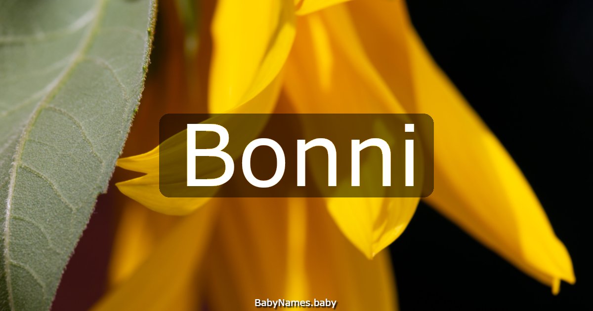 Bonni