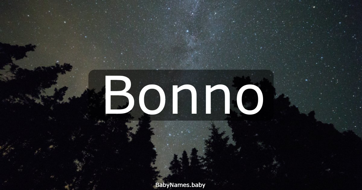 Bonno