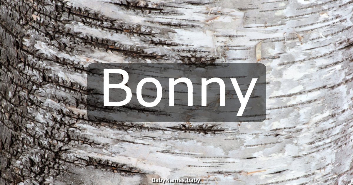 Bonny