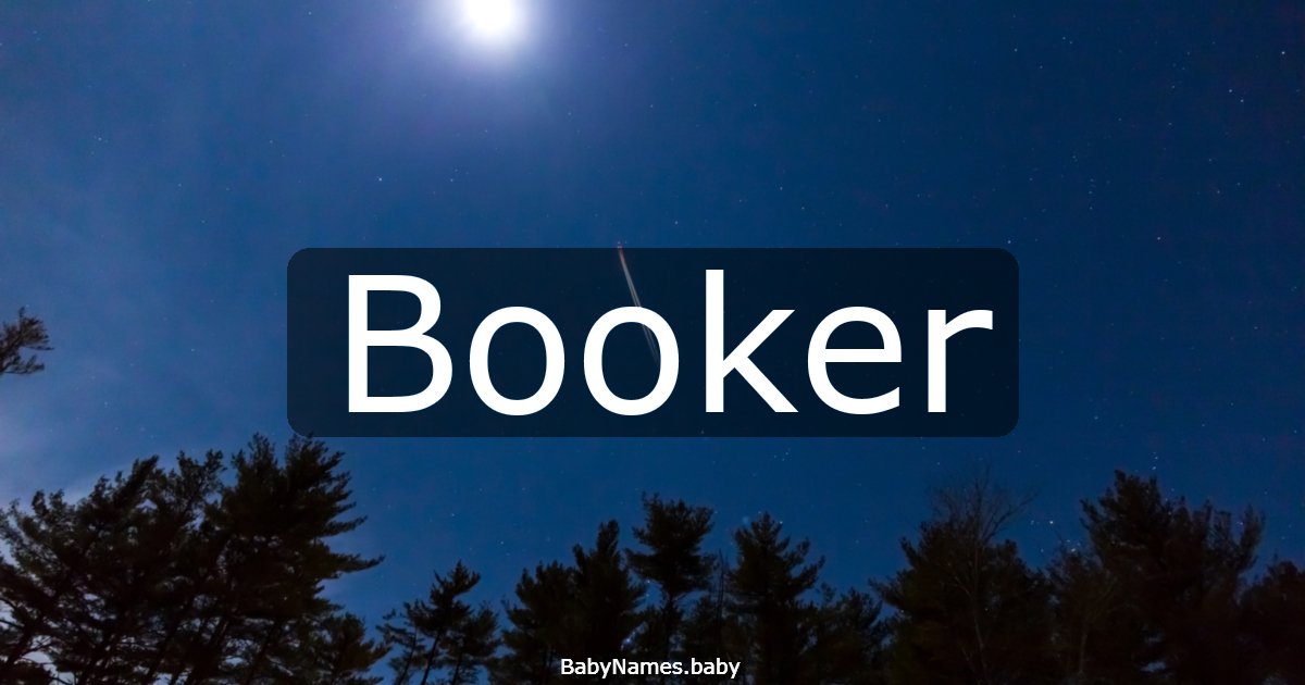Booker