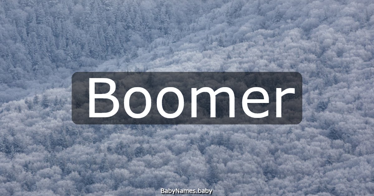 Boomer