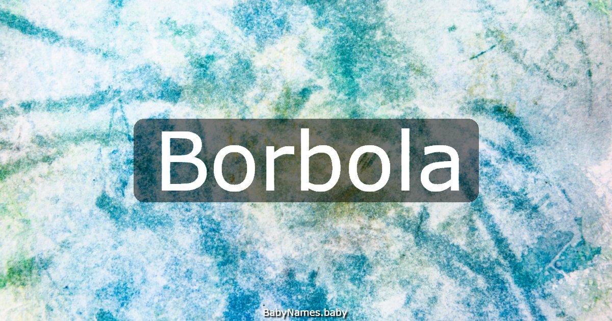 Borbola
