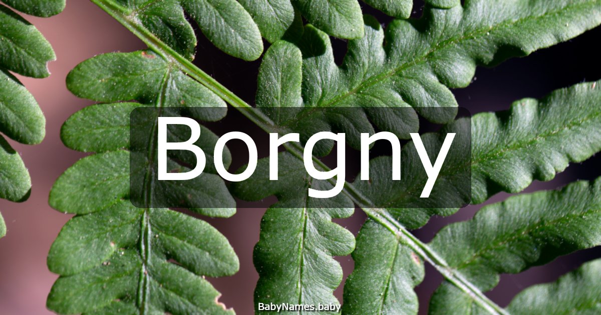 Borgny
