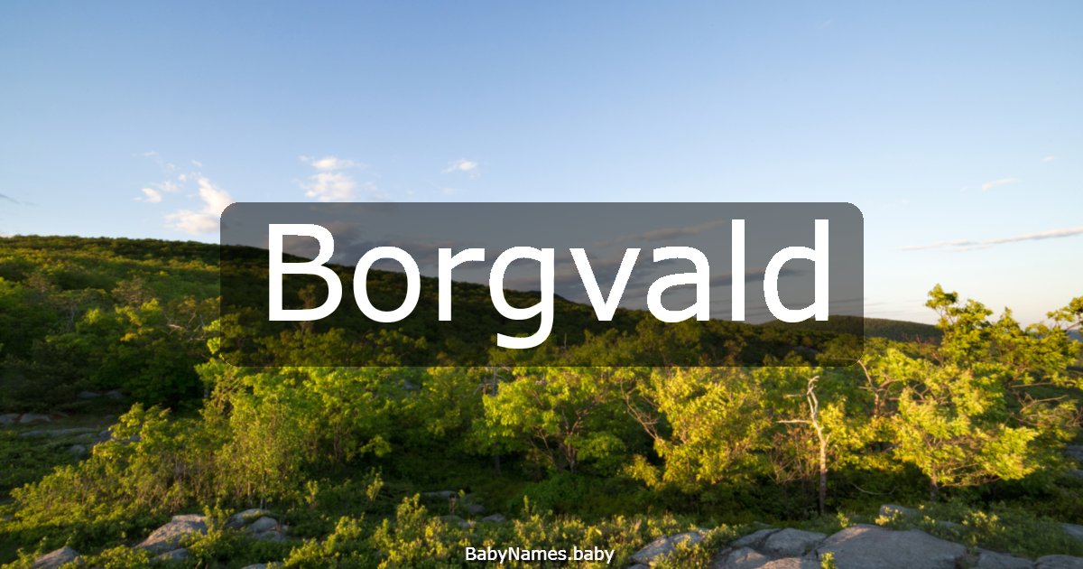 Borgvald
