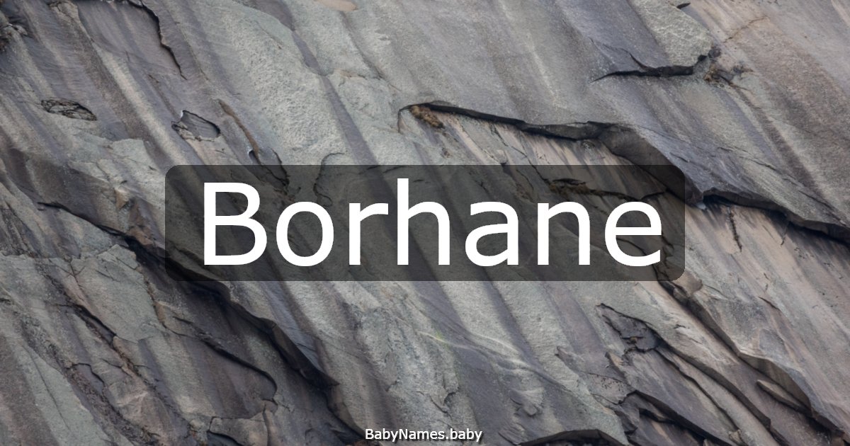Borhane