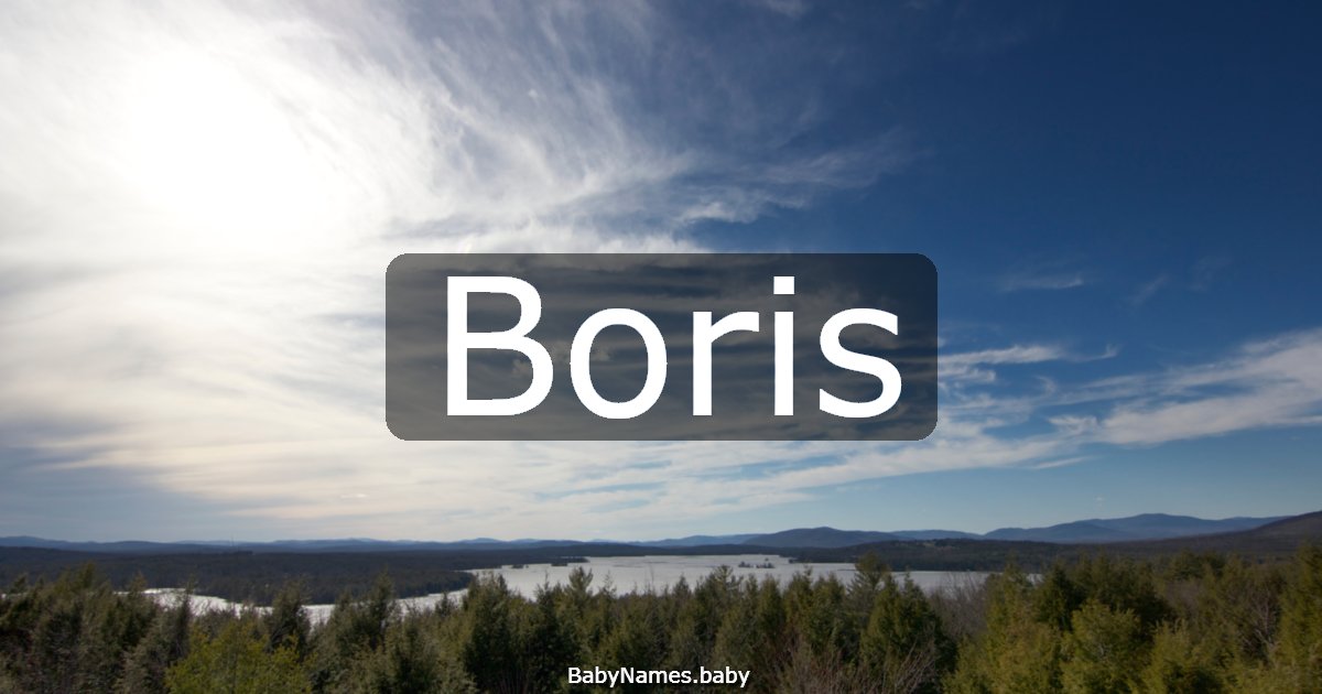 Boris