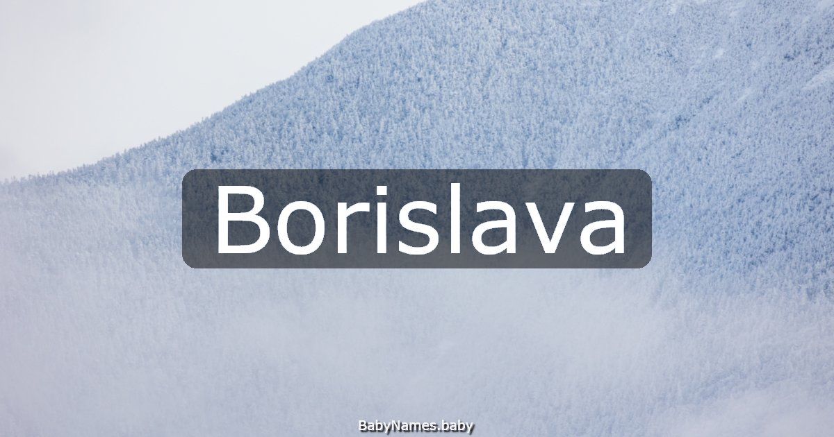 Borislava