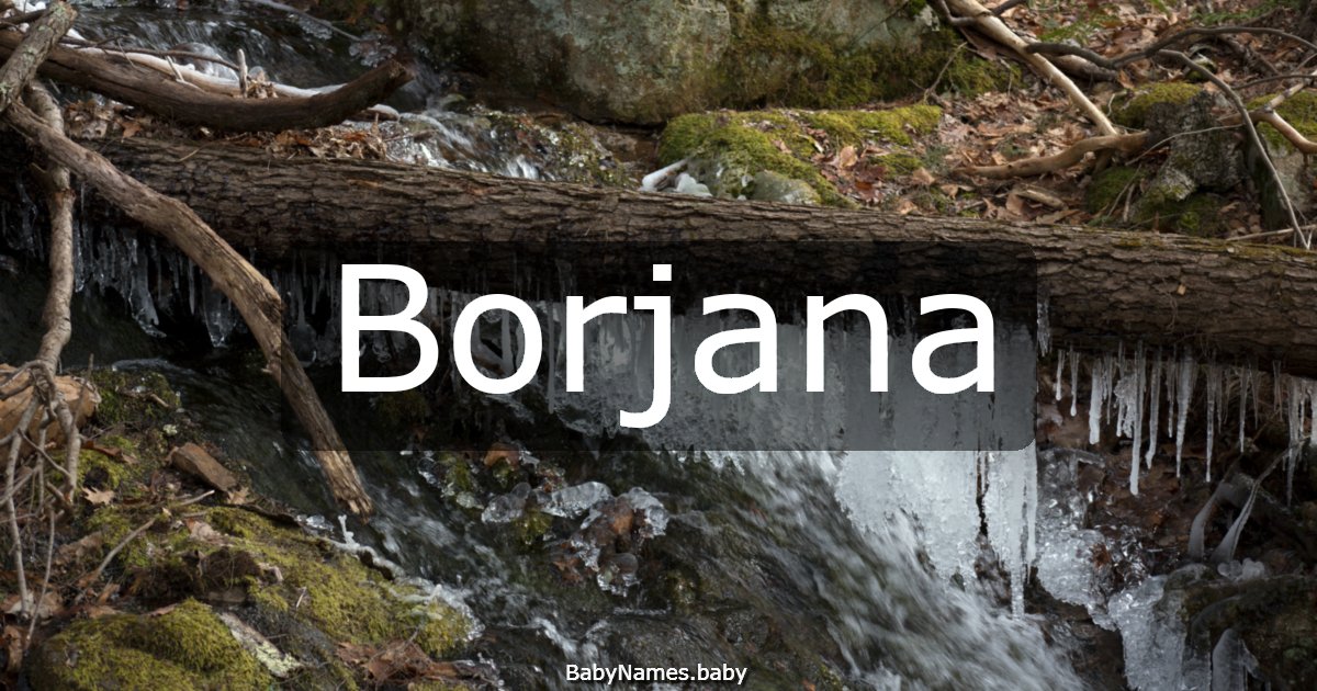 Borjana