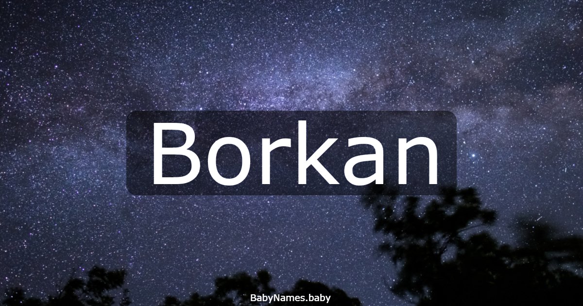 Borkan