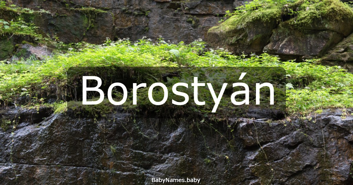 Borostyán