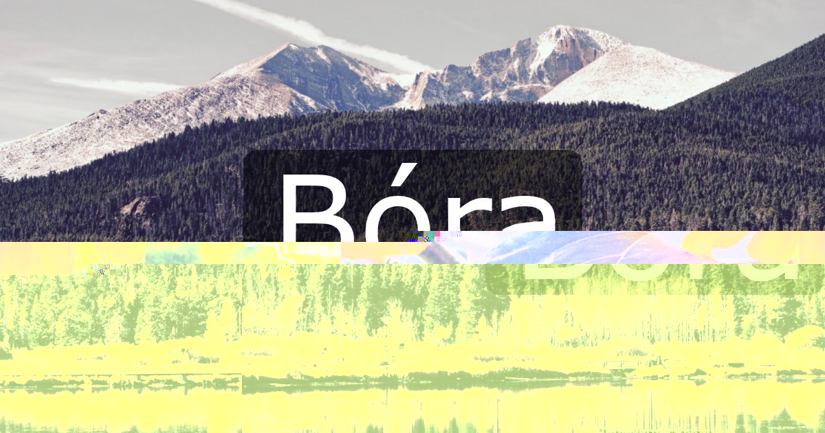 Bóra
