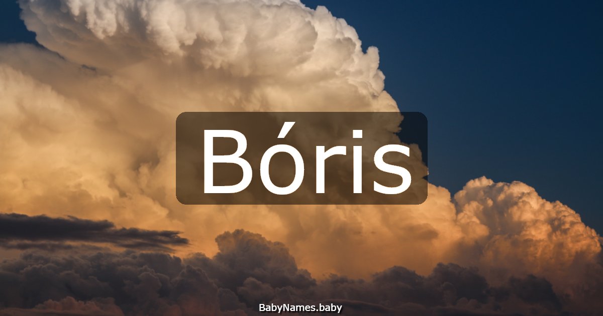 Bóris