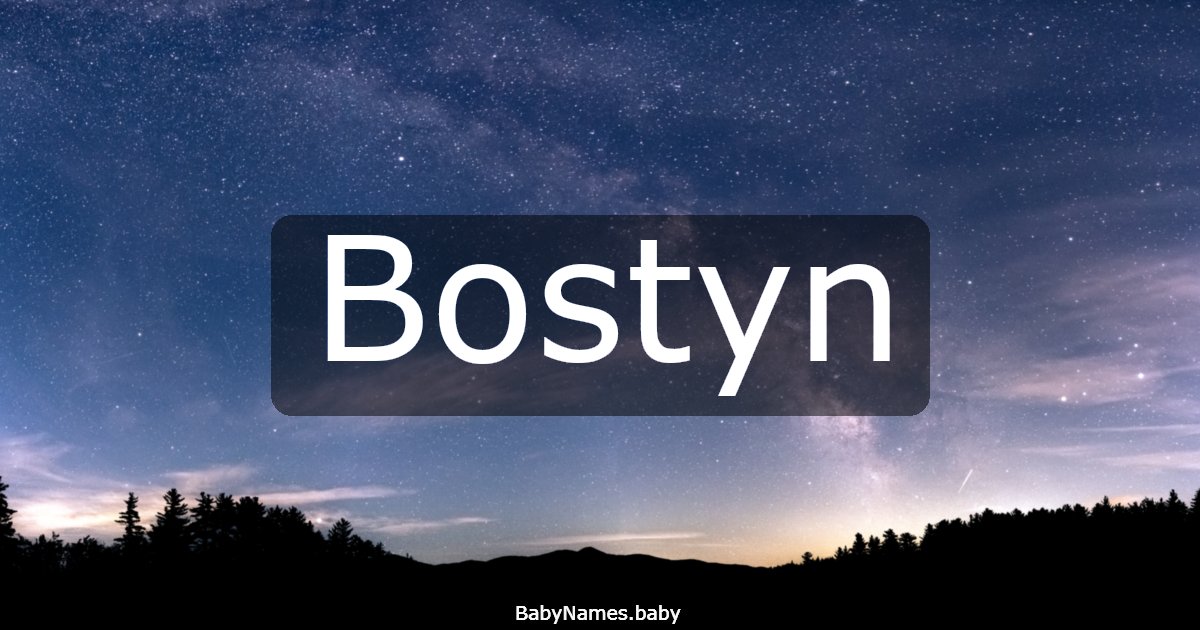 Bostyn