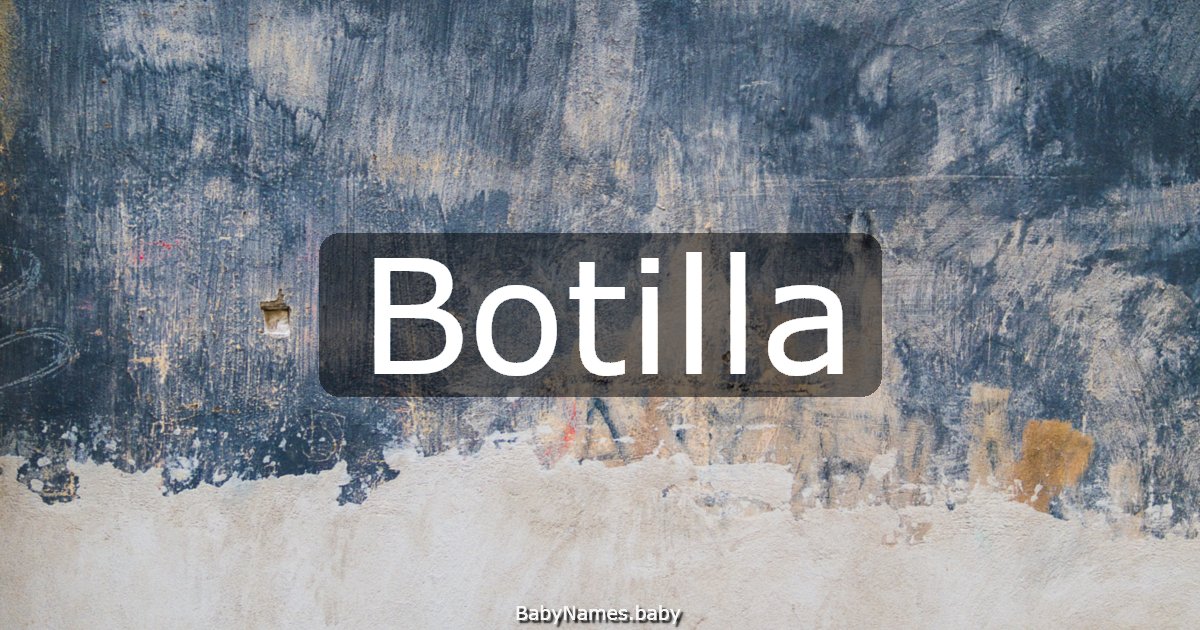 Botilla