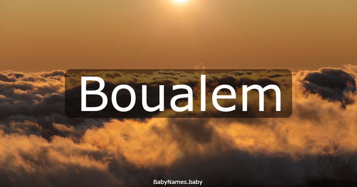 Boualem