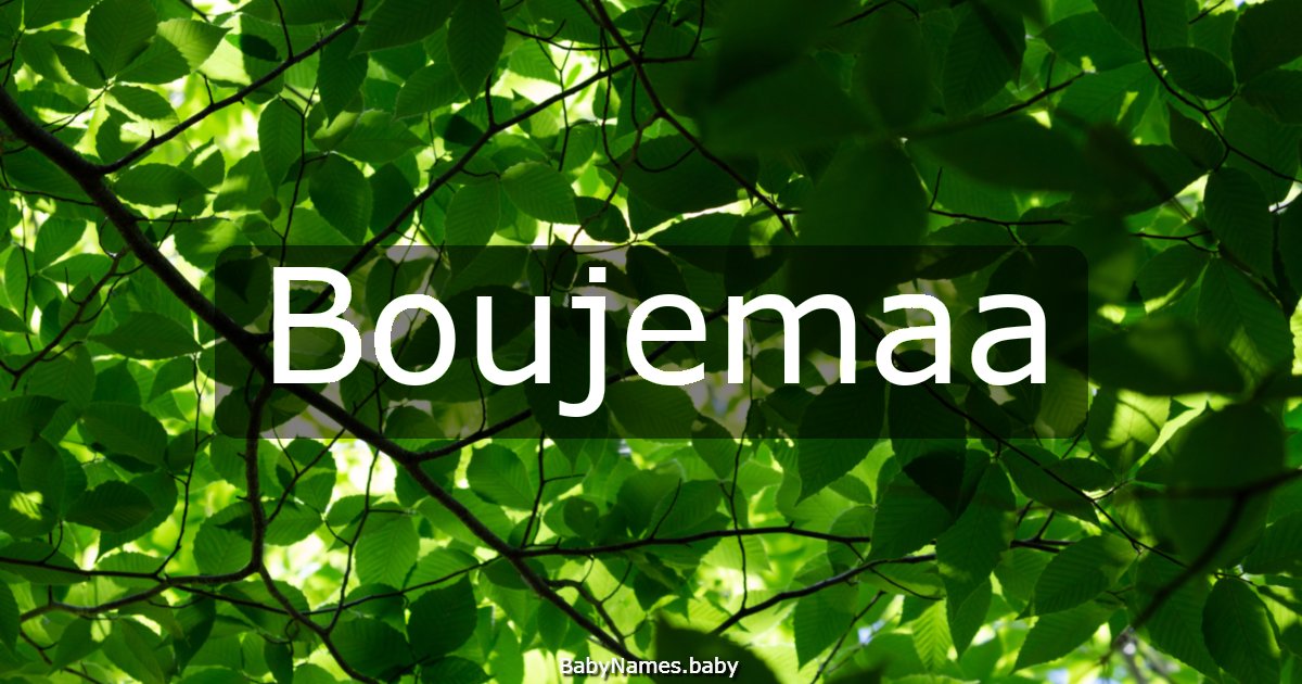 Boujemaa