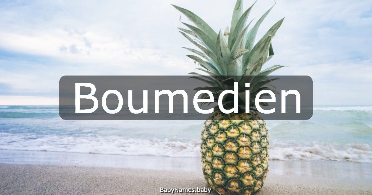 Boumedien