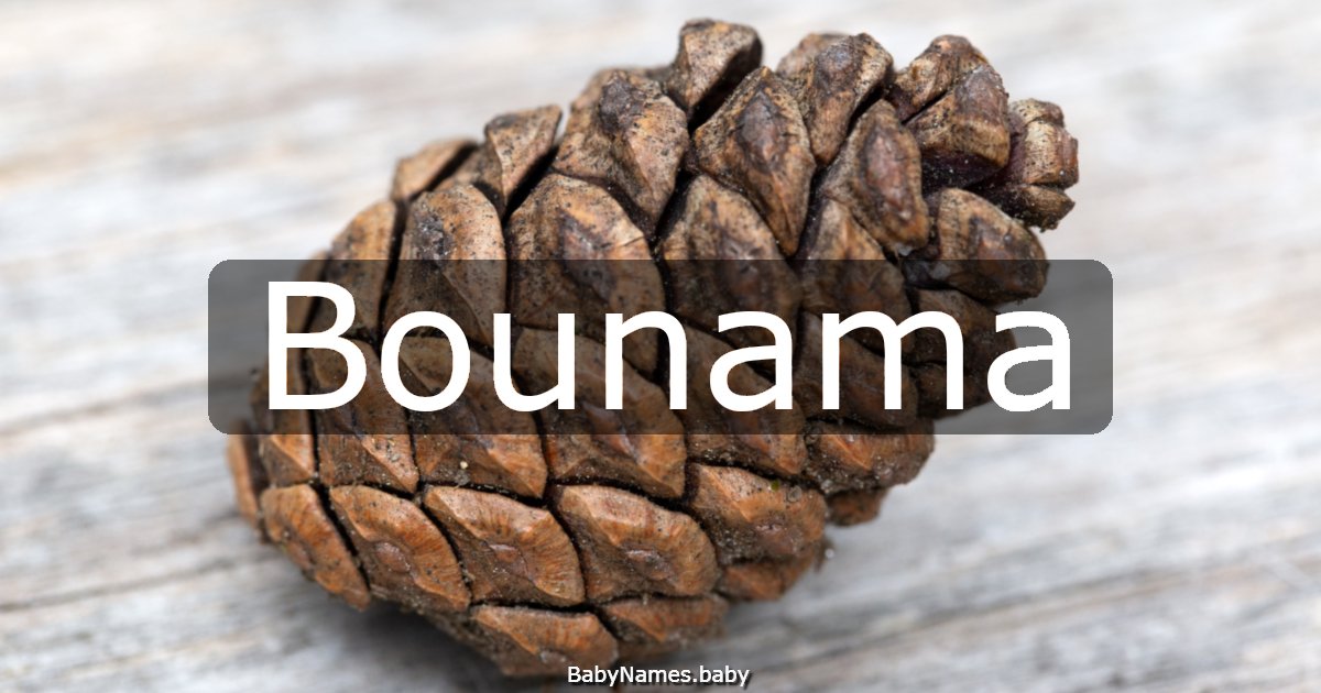 Bounama