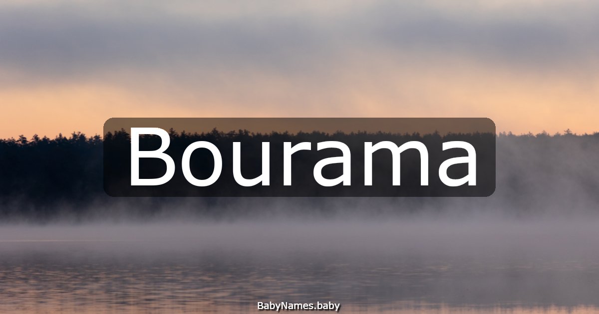Bourama