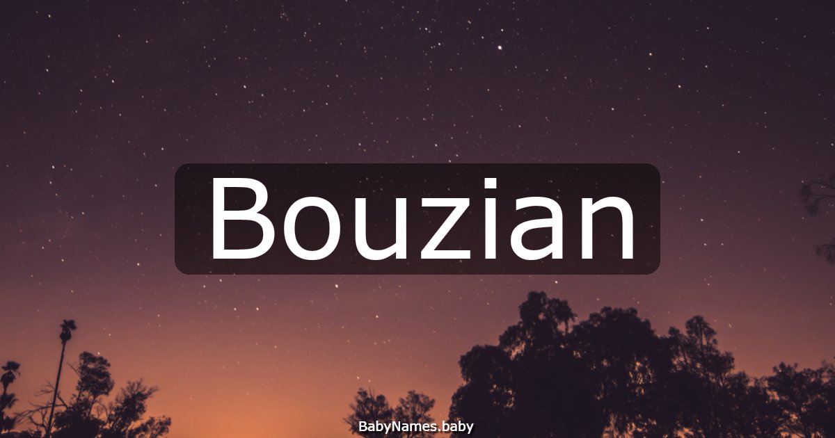 Bouzian
