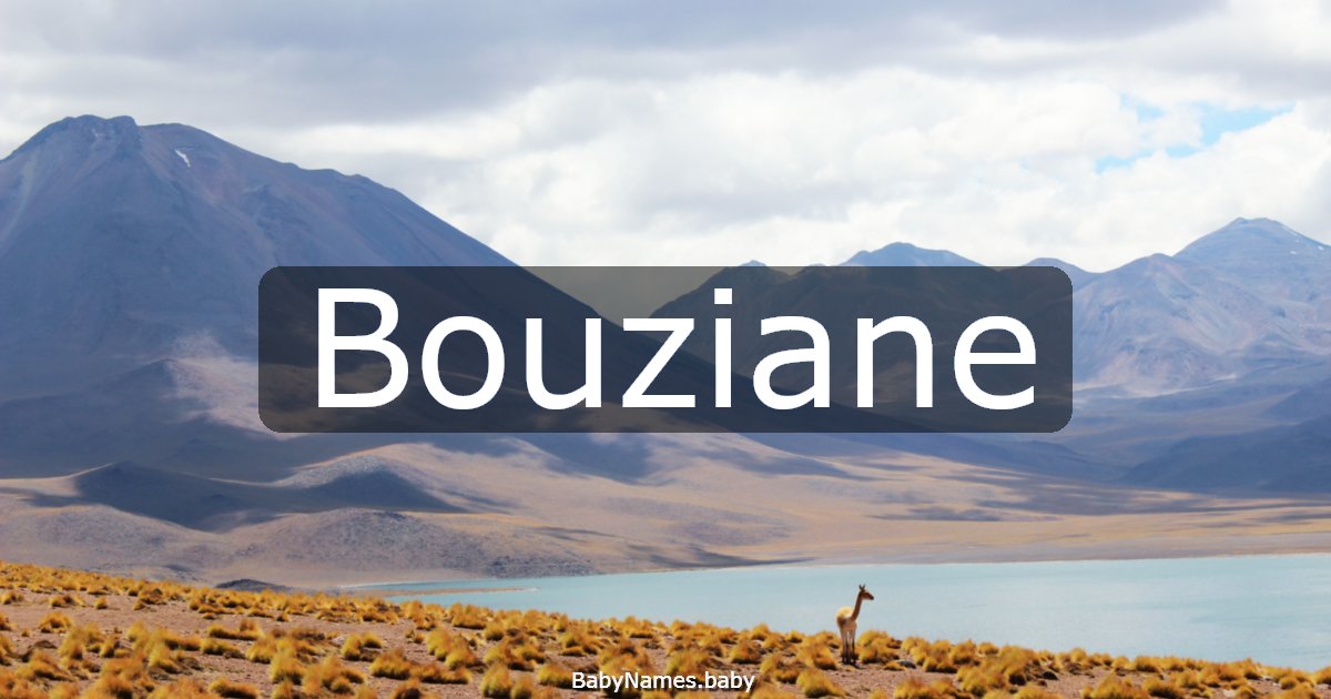 Bouziane