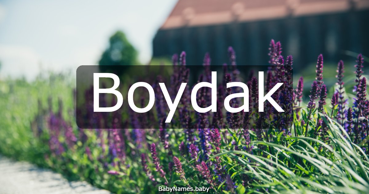 Boydak