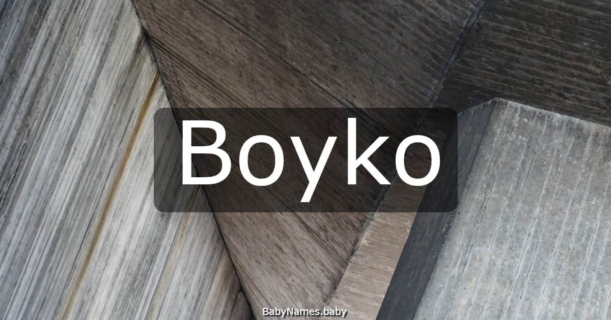 Boyko