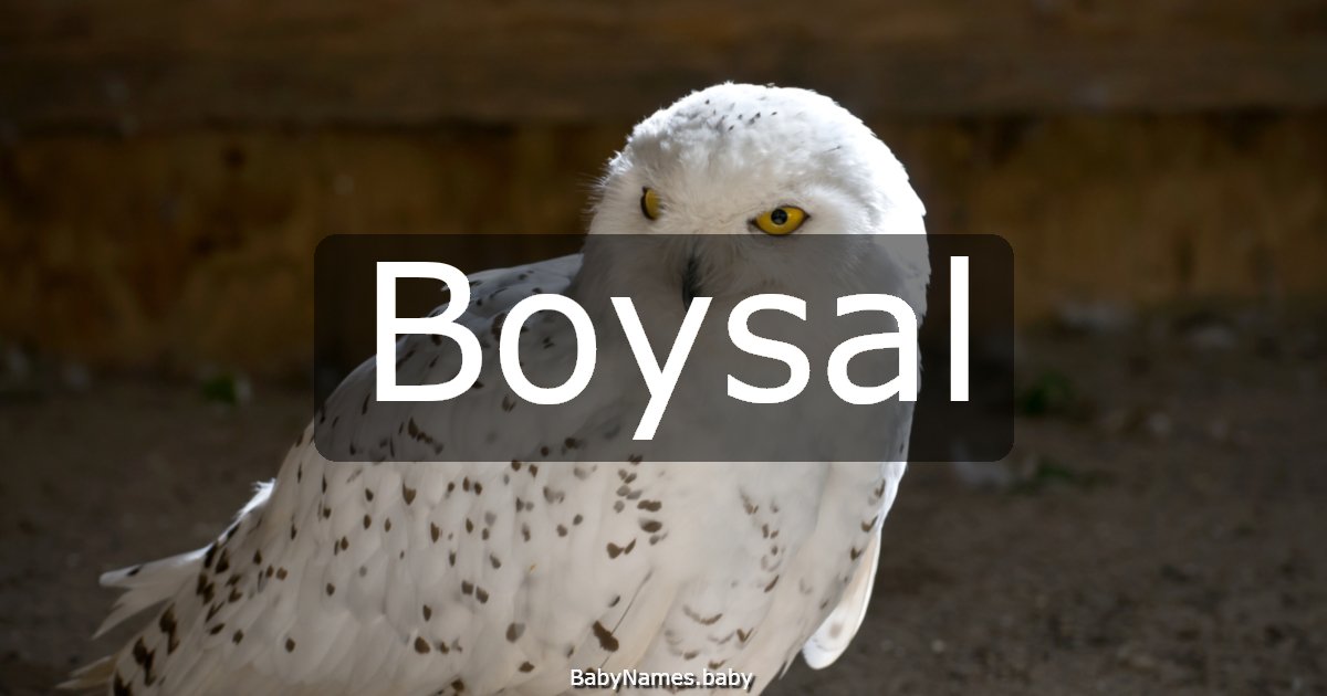 Boysal