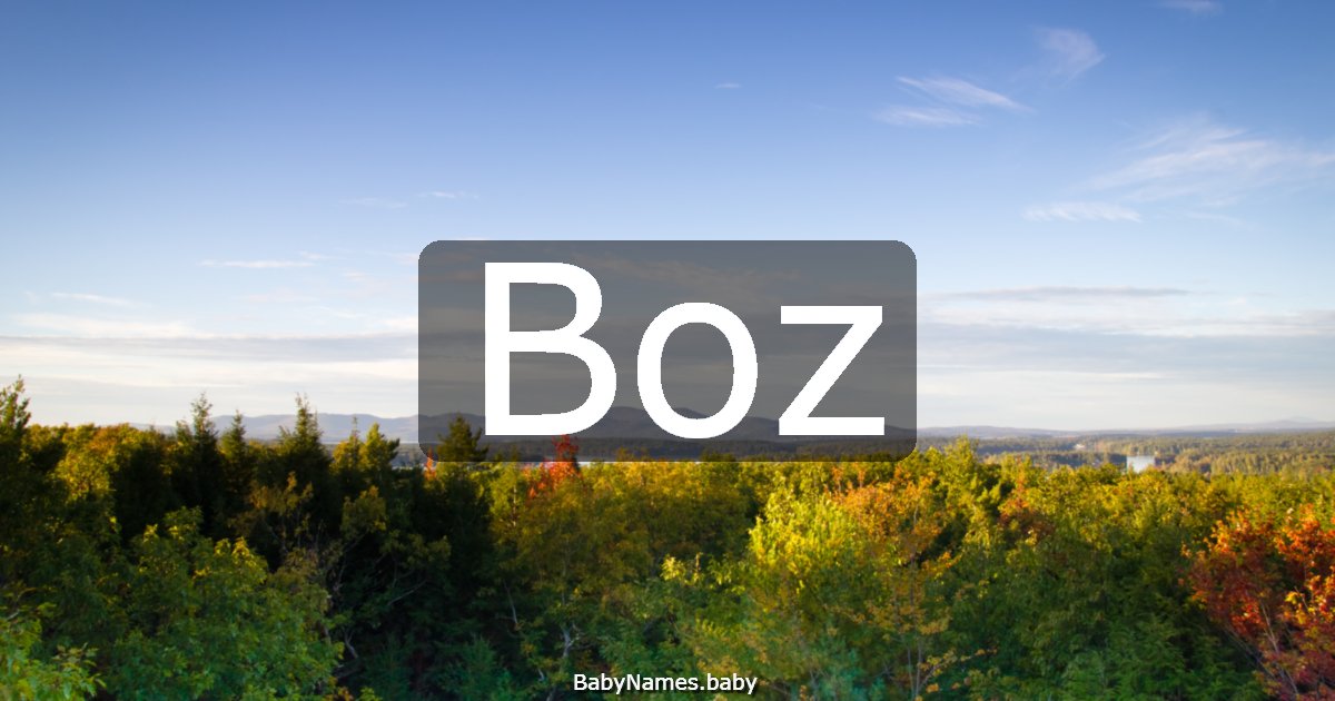 Boz