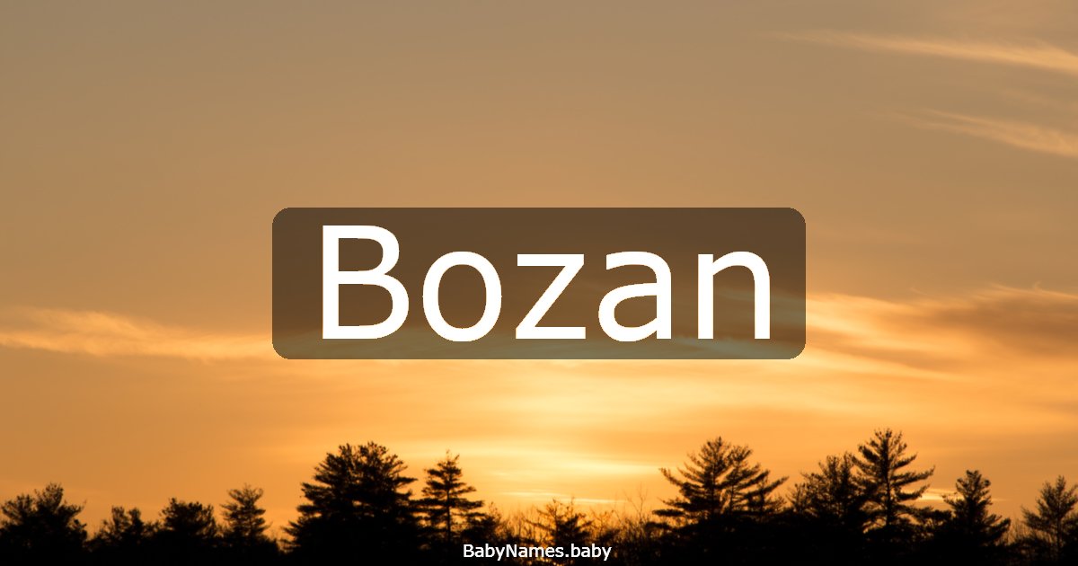 Bozan