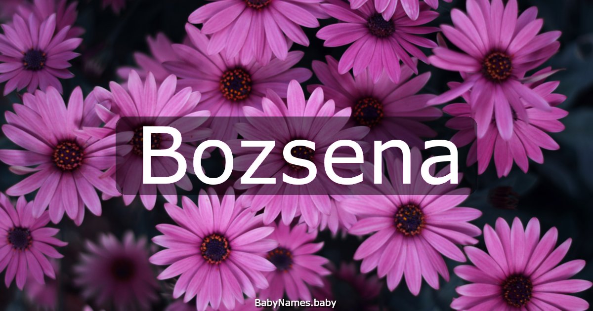 Bozsena
