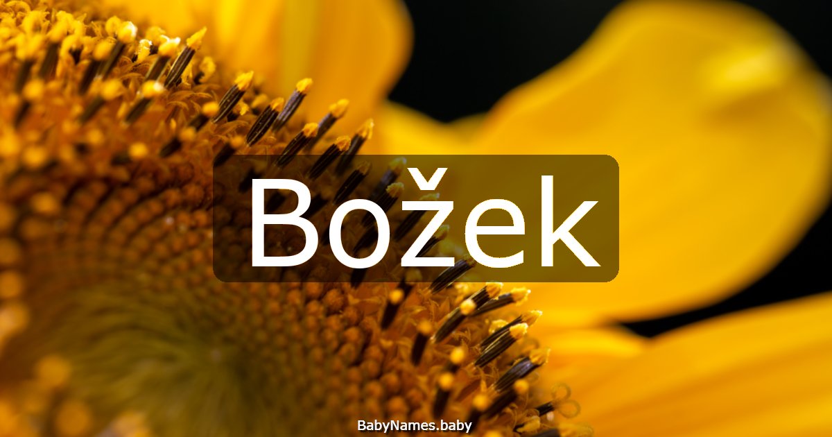 Božek