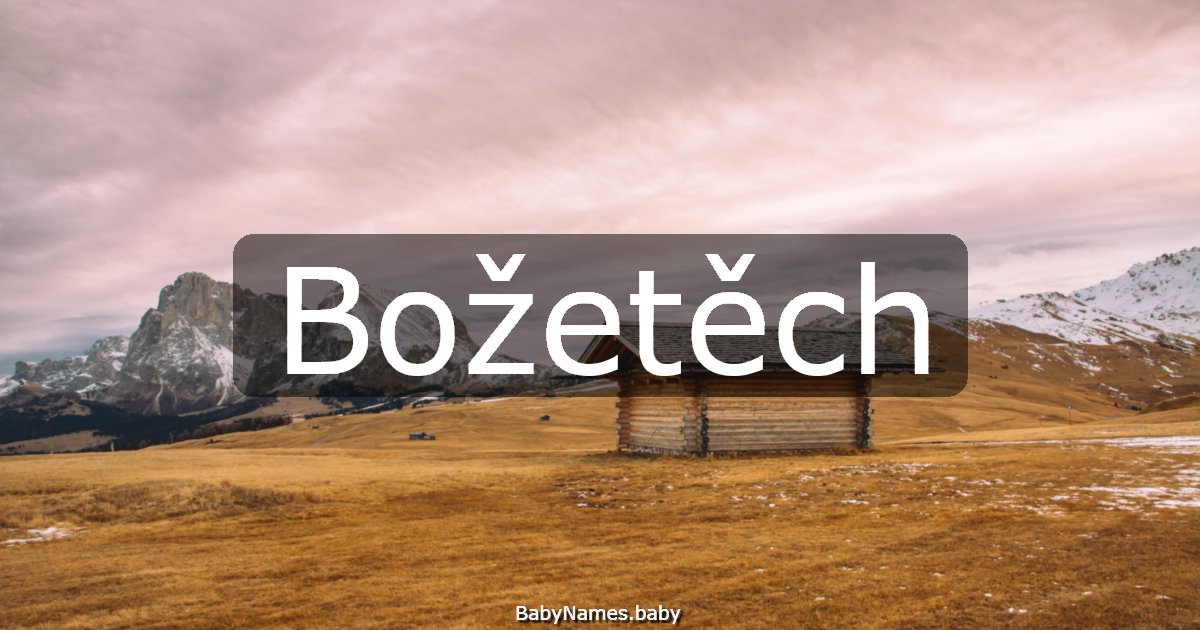 Božetěch