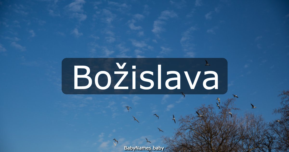 Božislava