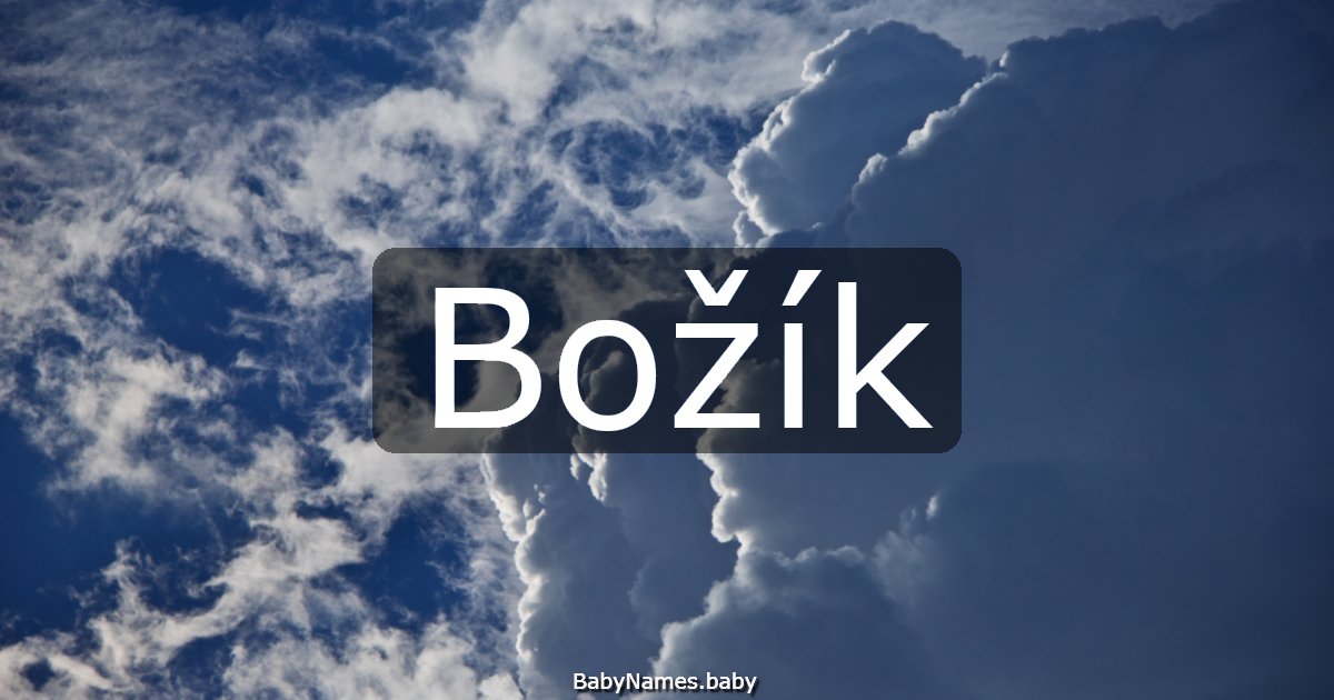 Božík