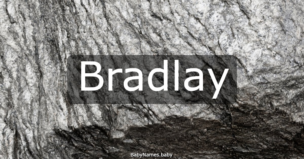 Bradlay