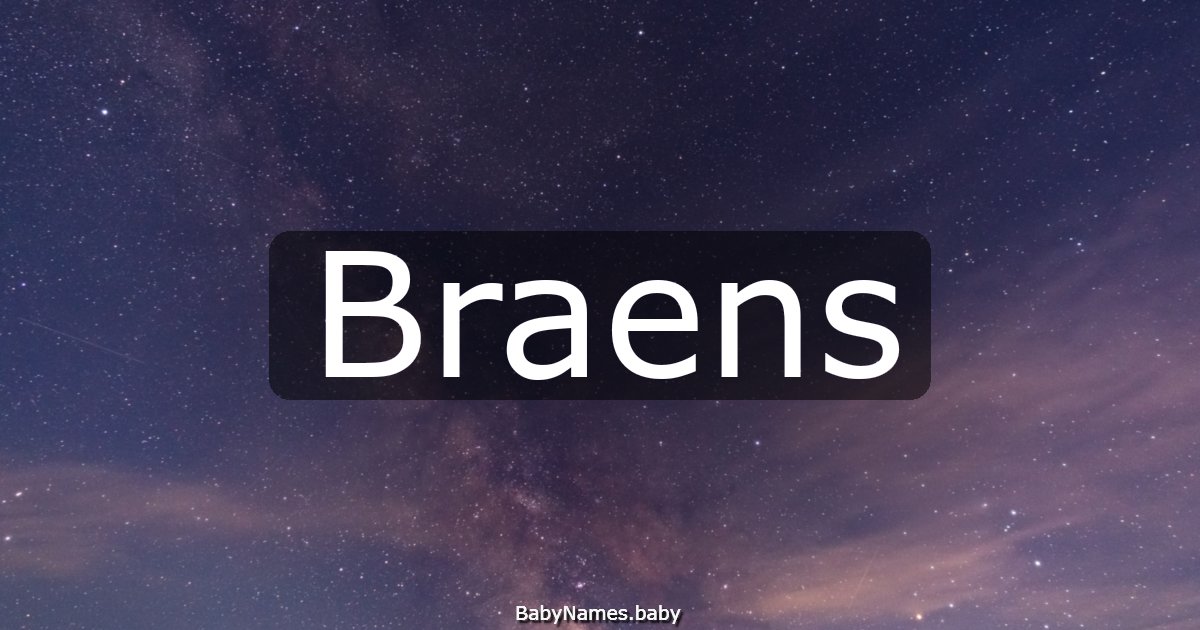 Braens