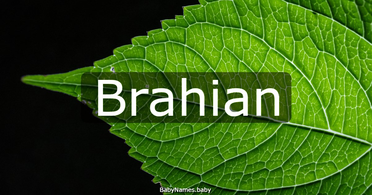 Brahian